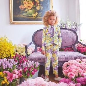 Janie and Jack Floral Pant Suit
